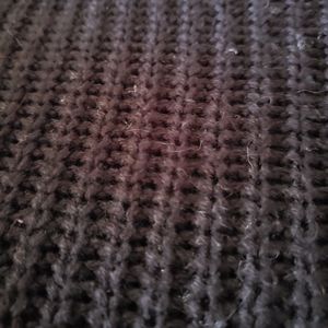 Revamped knitted sweater